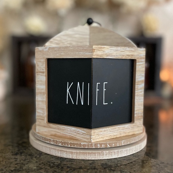 Rae Dunn utensil caddy - Picture 3 of 4